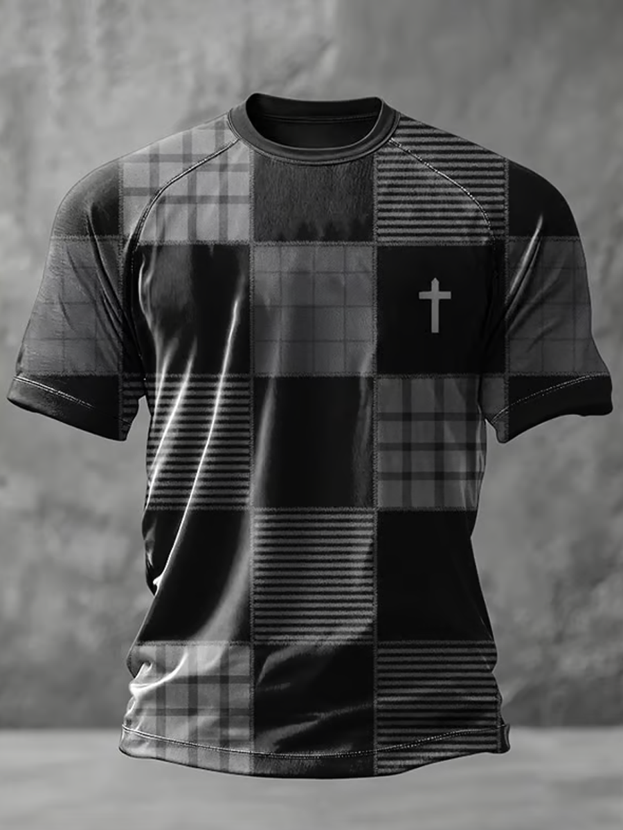Men's Faith Print Short Sleeve T-Shirt
