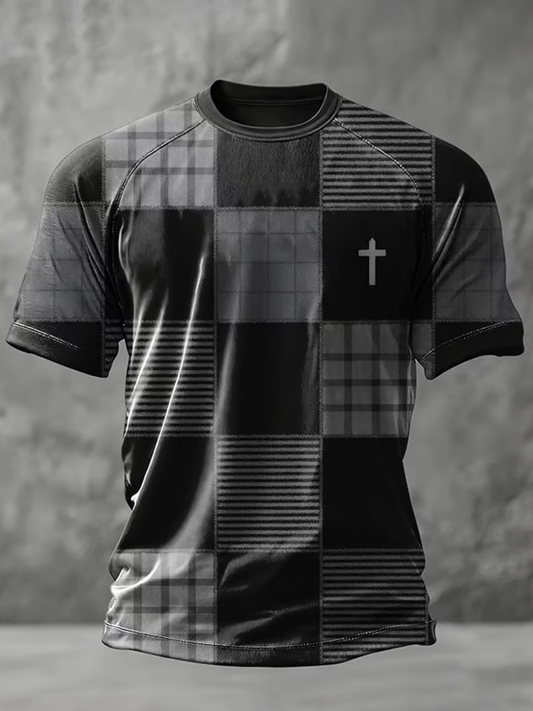 Men's Faith Print Short Sleeve T-Shirt