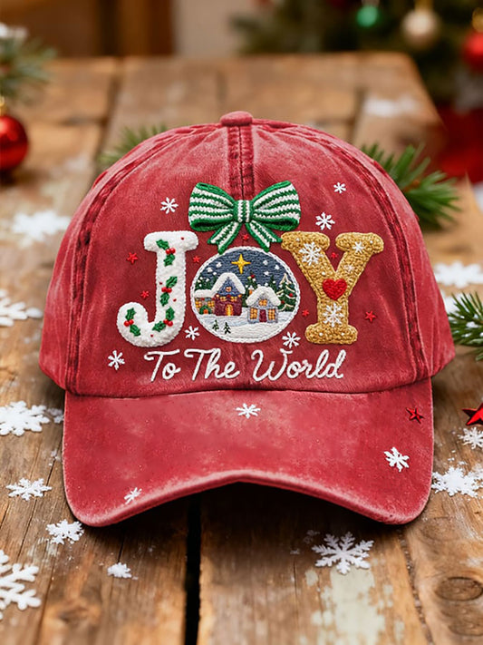 Joy To The World Printed Casual Unisex Hat
