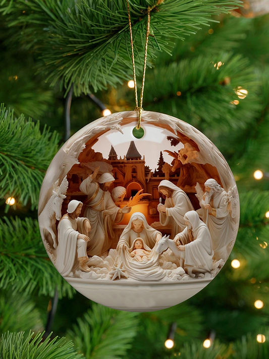 Nativity Christmas Ornament