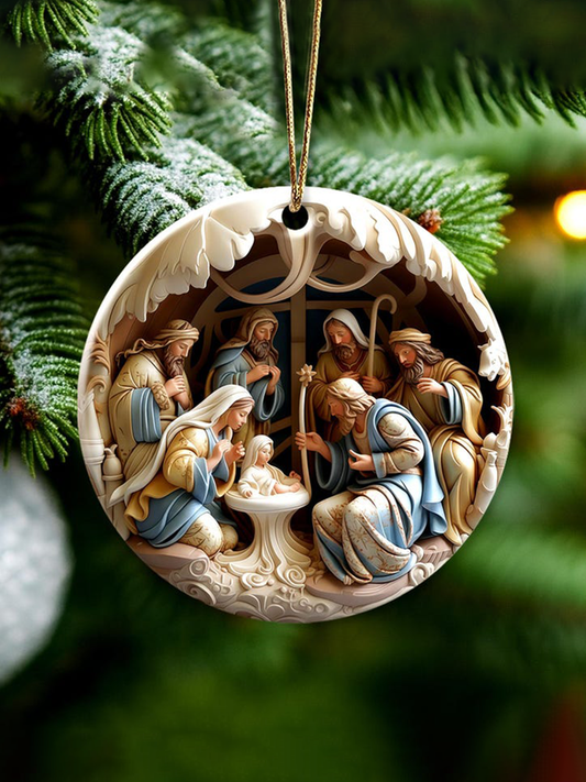 Nativity Christmas Ornament