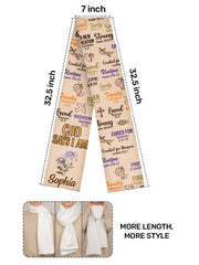 Men's Faith Cross Flag Warm Scarfs