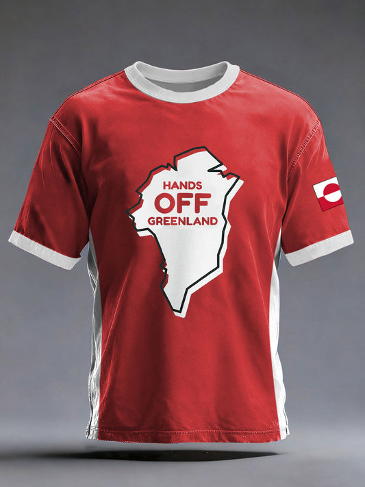 Men's Greenland Printed Casual T-Shirt