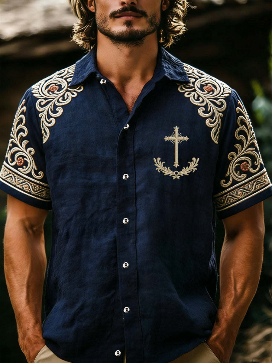 Men's Faith Printed Shirt