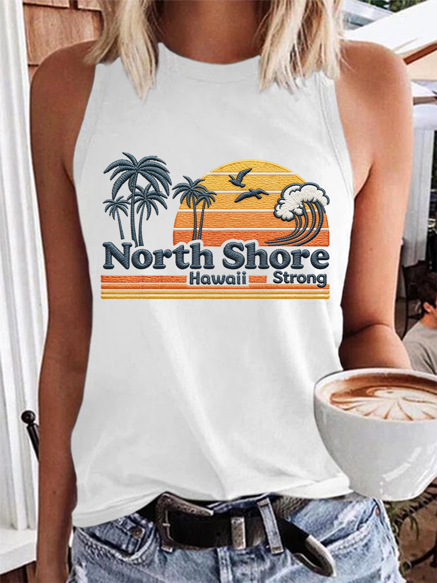 Women's North Shore Oahu Hawaii Strong Vest