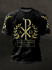 Men's Faith Print Short Sleeves T-shirt