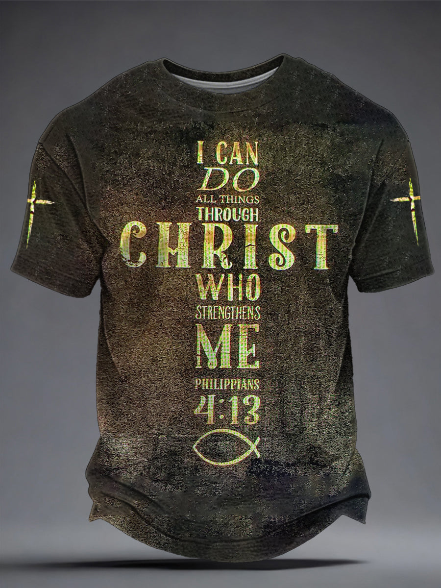 Men's Faith Printed T-shirt