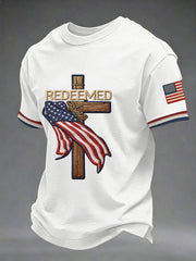 Men's Redeemed Printed Casual T-Shirt