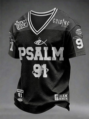 Men's Psalm 91 V-neck T-shirt