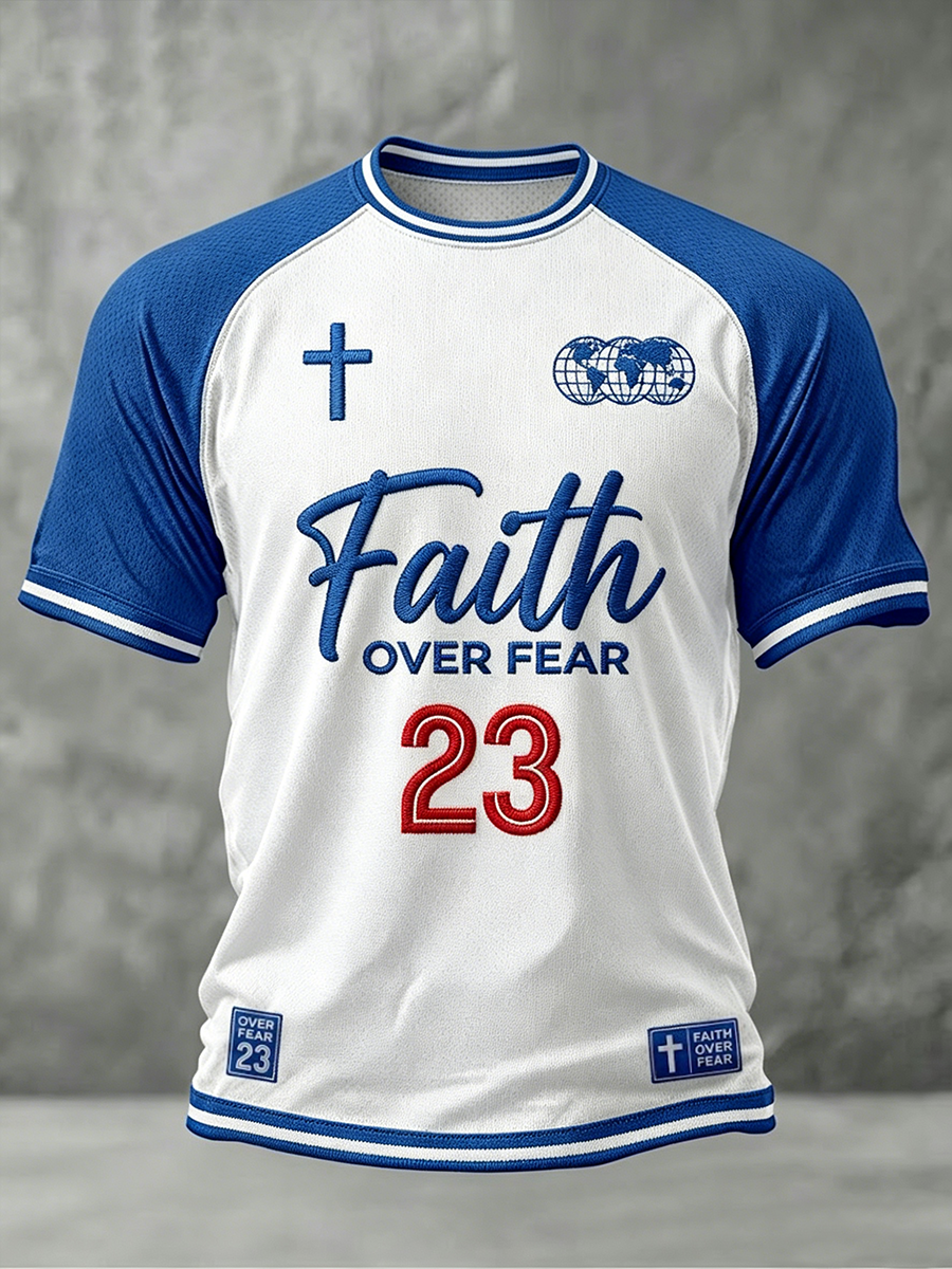 Men's Faith Over Fear Short Sleeve T-shirt