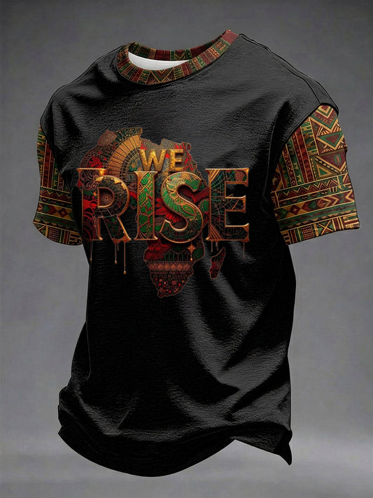 Men's Juneteenth 1865 Design Short Sleeves T-shirt