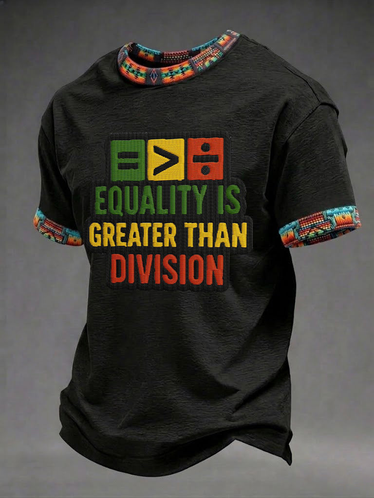 Men's Juneteenth Printed T-shirt
