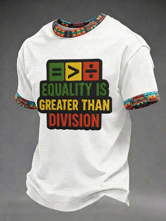 Men's Juneteenth Printed T-shirt