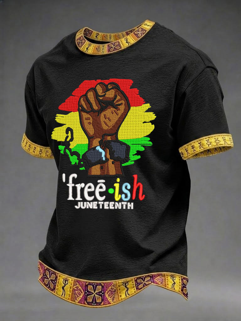 Men's Juneteenth 1865 Printed T-shirt