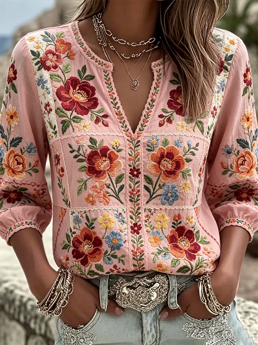 Women's Floral Print T-shirt