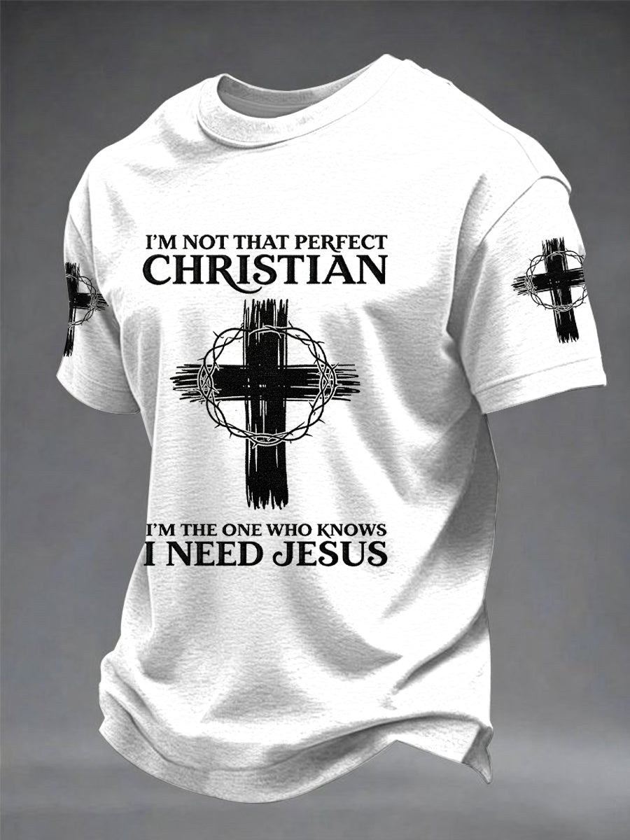 Men's Faith Printed T-shirt