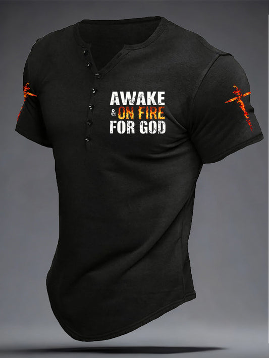 Men's Faith Printed T-shirt