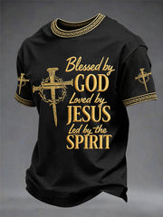 Men's Christian Print Tee