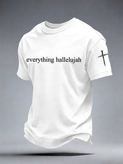Men's Everything Hallelujah Print T-Shirt