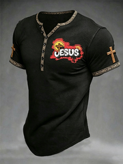 Men's Jesus Short Sleeves T-shirt