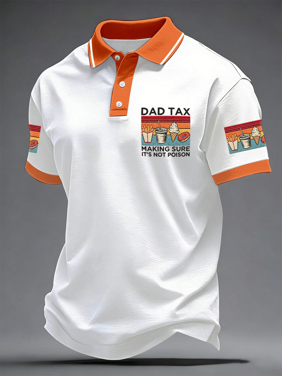 Men's “Dad Tax” Father's Day Fun Casual T-shirt