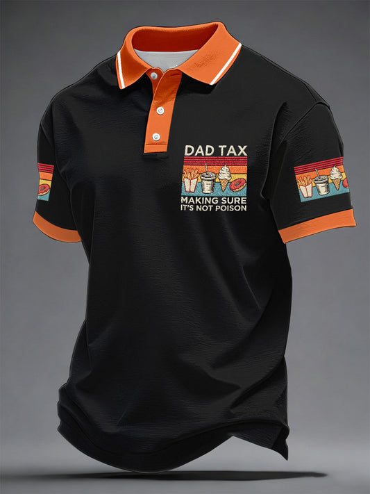 Men's “Dad Tax” Father's Day Fun Casual T-shirt