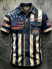 Men'S 250Th Anniversary National Faith Print Shirt
