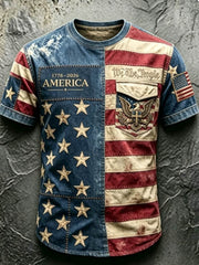 Men's 250Th Anniversary National Faith Print Tee