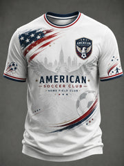 Men's USA Football Printed T-shirt