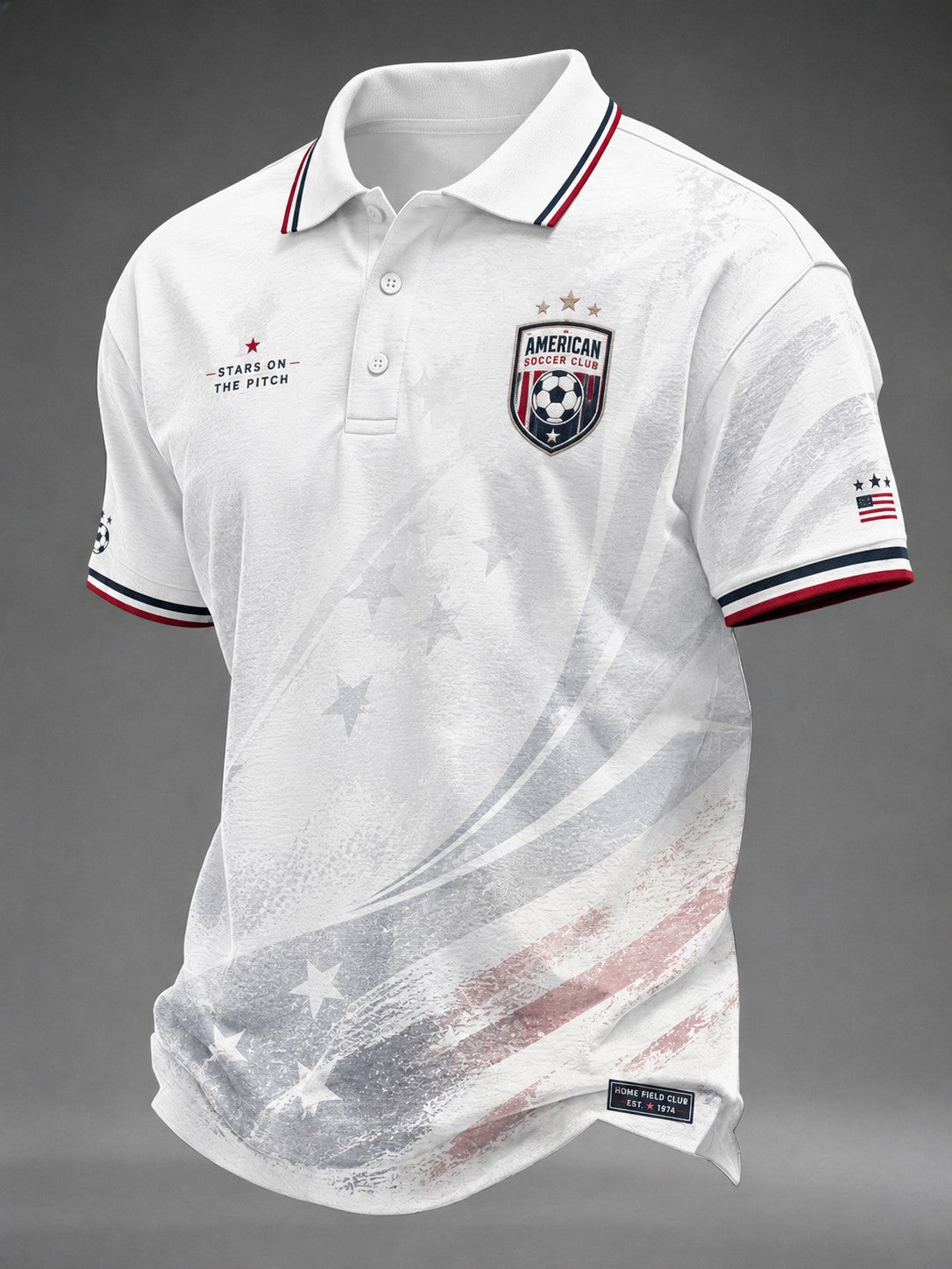 Men's USA Football Printed Shirt