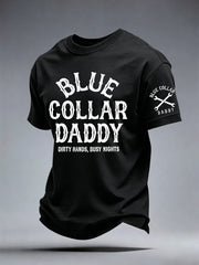 Men's Blue Collar Daddy T-Shirt