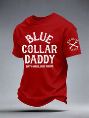 Men's Blue Collar Daddy T-Shirt