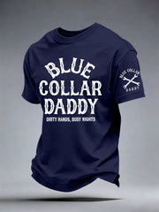 Men's Blue Collar Daddy T-Shirt