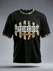 Men's Fatherhood Is Kingdom Work T-Shirt