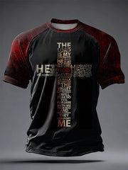 Men's Faith Printed Casual short sleeves t-shirt