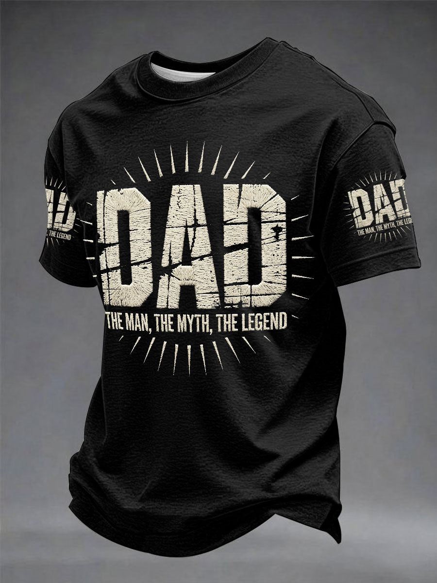 Men's Father's Day Fun Casual T-shirt
