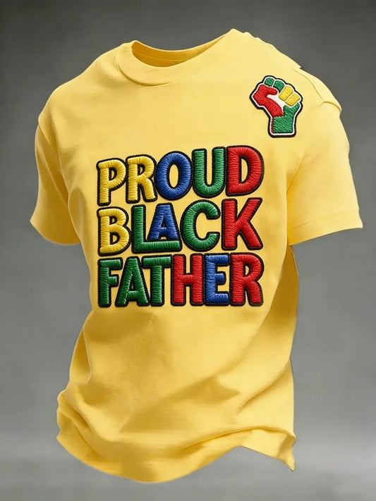 Men's Juneteenth  Print Casual Tee
