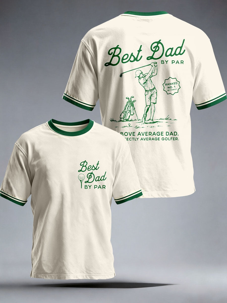 Men's Best Dad By Par T-Shirt