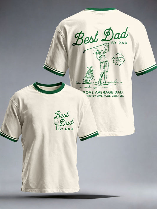 Men's Best Dad By Par T-Shirt