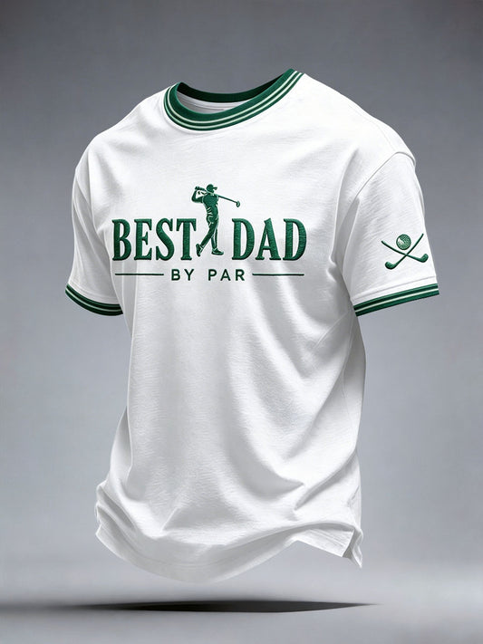 Men's Best Dad By Par T-Shirt