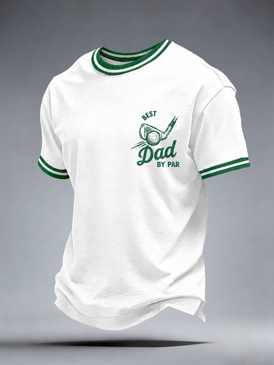 Men's Best Dad By Par T-Shirt