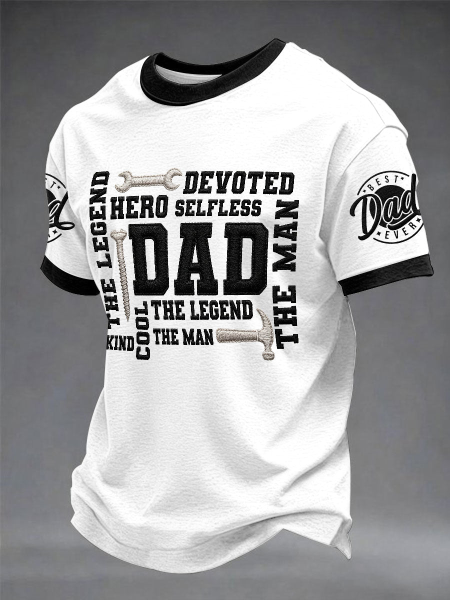 Men's Father's Day Fun Casual T-shirt