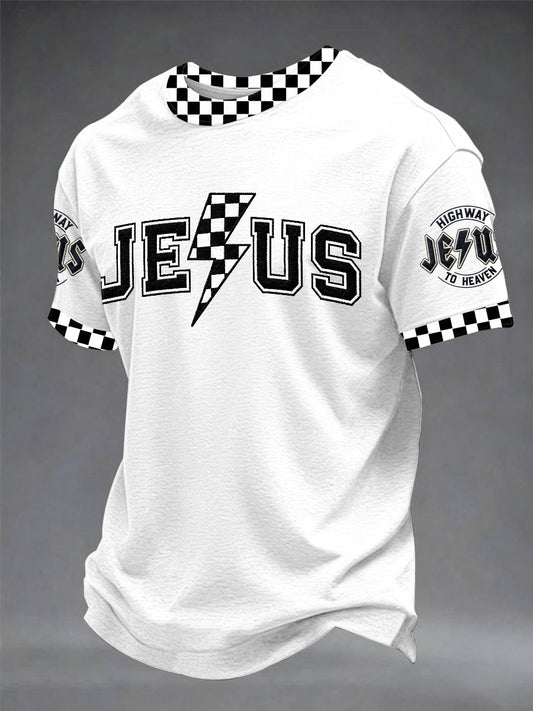Men's Jesus Christian Casual Unisex T-shirt