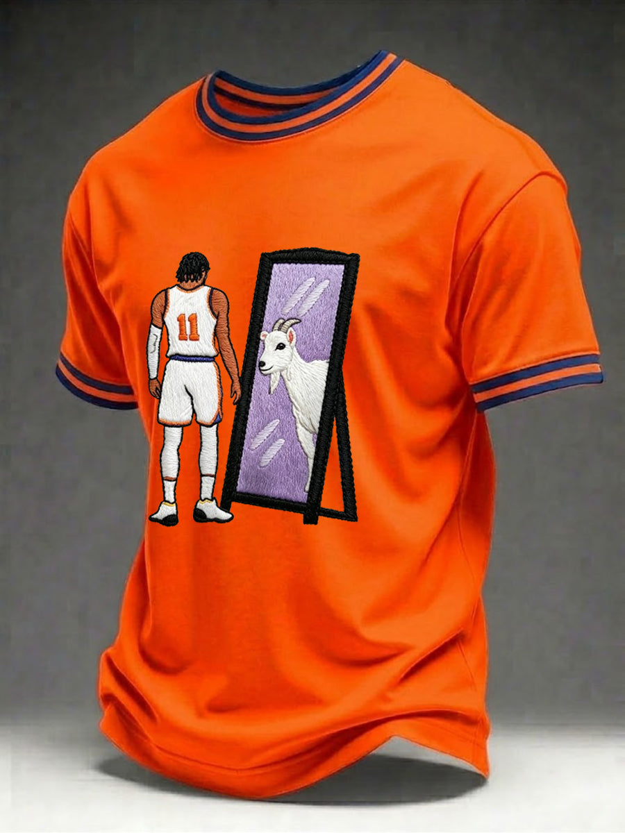 Men's MVP Basketball Player Inspired Casual T-shirt