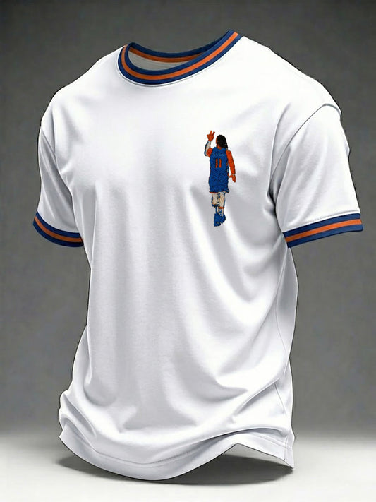 Men's MVP Basketball Player Inspired Casual T-shirt