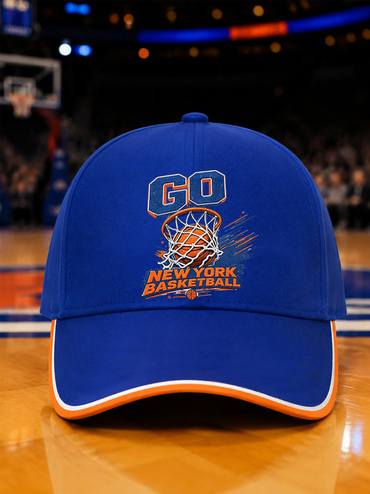 Unisex Go New York Gift For Basketball Fans Hat