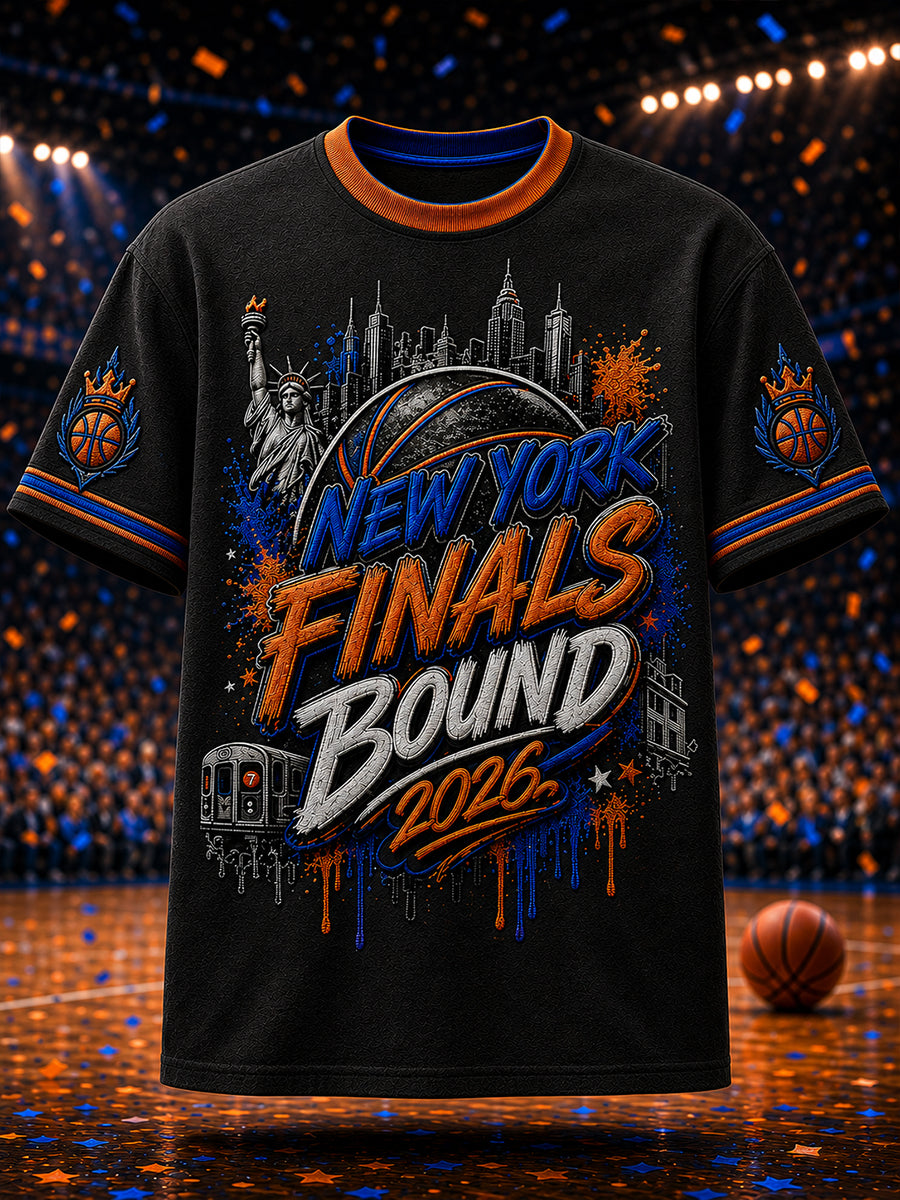 Men's Classic Basketball Fan Graphic Short Sleeve T-shirt