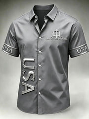 Men's Faith Print Casual Shirt