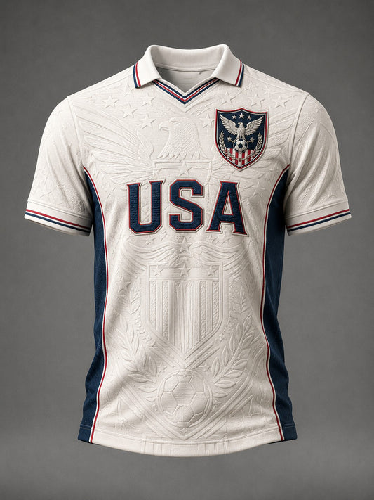 Men's USA Football Printed Shirt