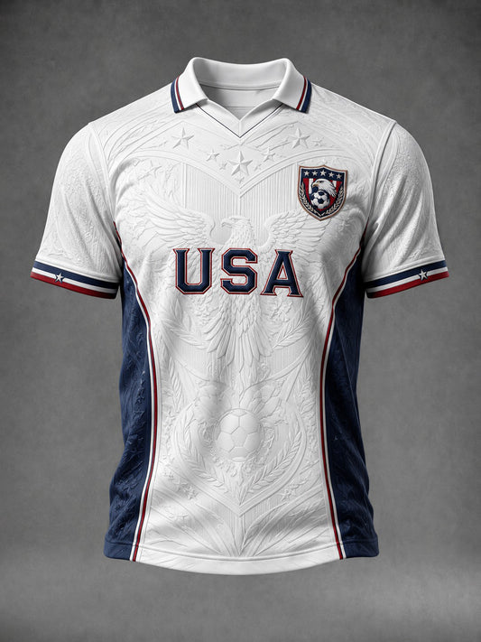 Men's USA Football Printed Shirt